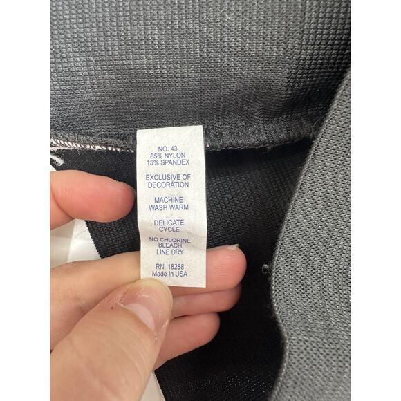 Fredericks of Hollywood Womens Undies Size XL Black Shapewear Girdle Vintage - Picture 7 of 12